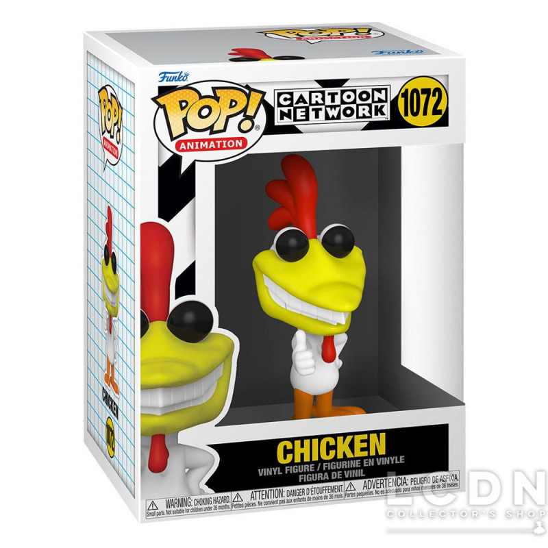 Cow & Chicken #1072 - Chicken  - Funko Pop! Animation*