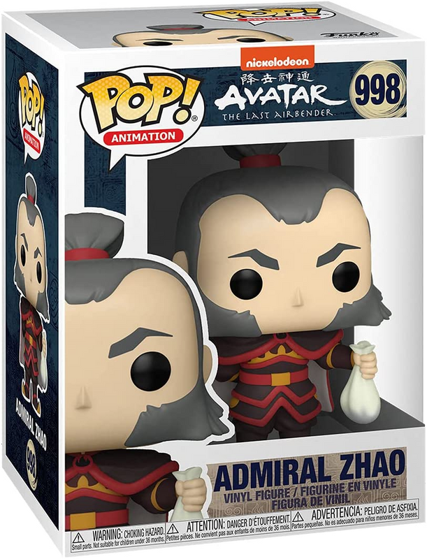 Avatar #998 - Admiral Zhao - Funko Pop! Animation*