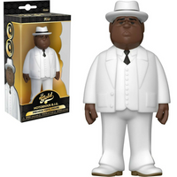 Biggie Smalls - Funko Pop! Vinyl Gold White Suit 5*