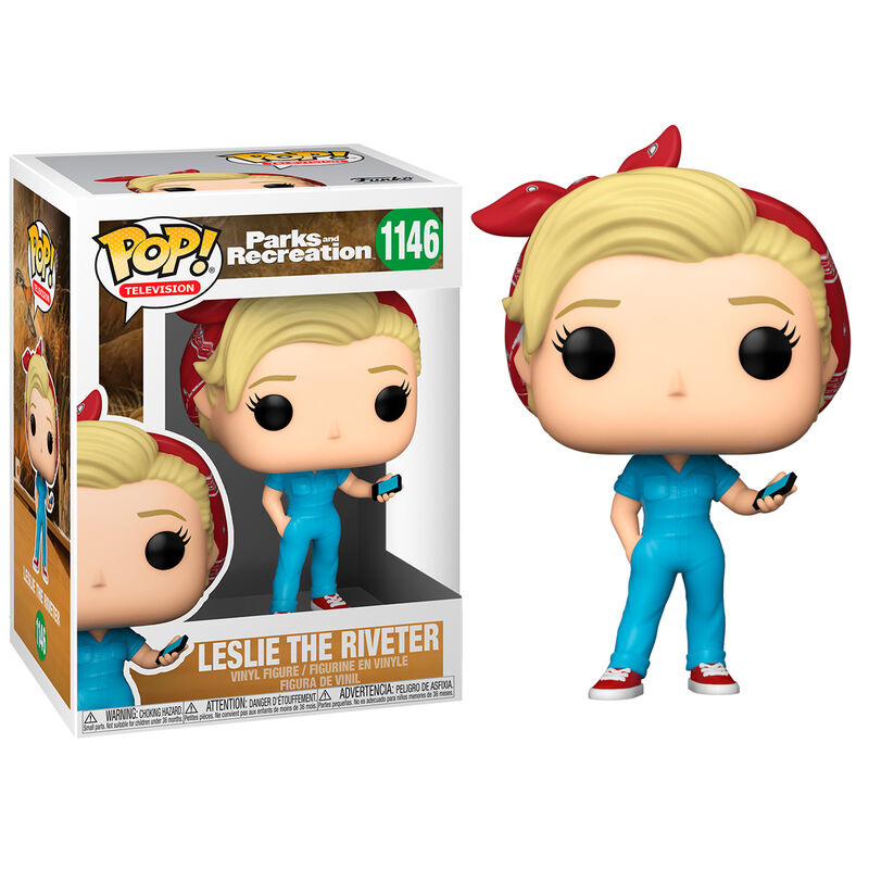 Parks and Rec #1146 - Leslie The Riveter - Funko Pop! TV*