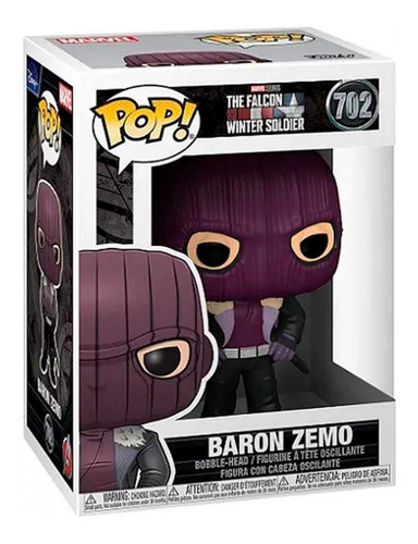 The Falcon and The Winter Soldier #702 - Baron Zemo - Funko Pop! Marvel*