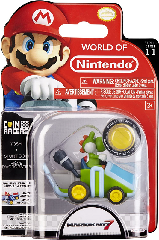 World of Nintendo Super Mario Coin Racers - Yoshi*