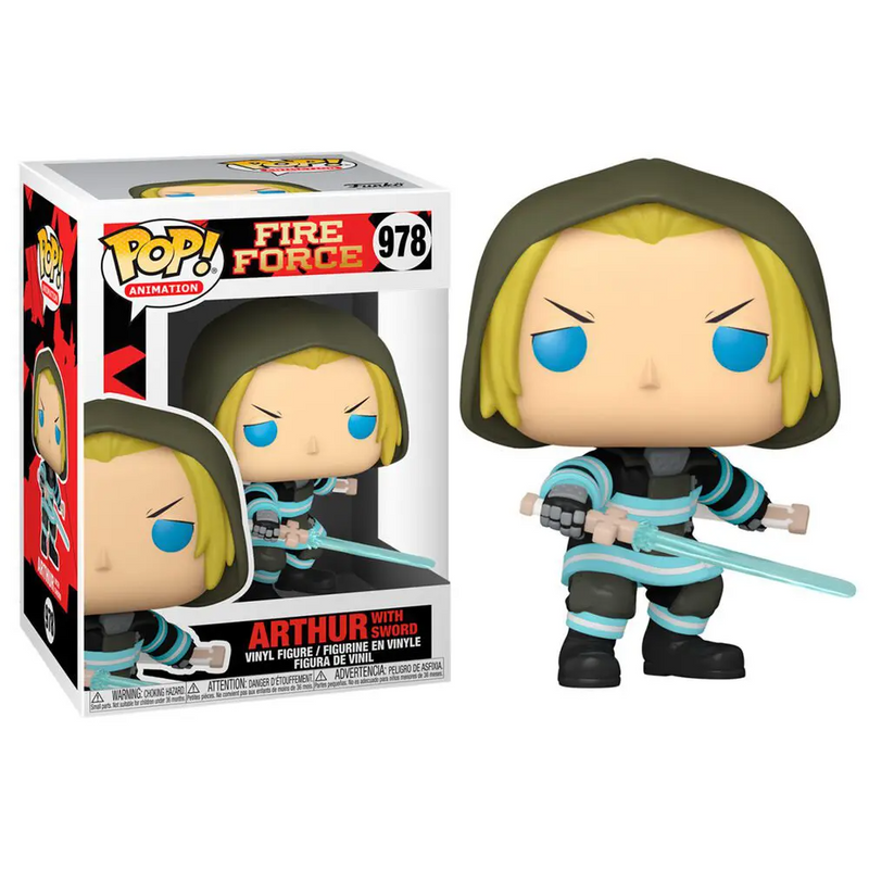 Fire Force #978 - Arthur with Sword - Funko Pop! Animation*