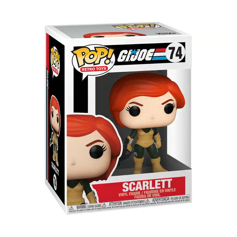 G.I. Joe #74 - Scarlett - Funko Pop!*