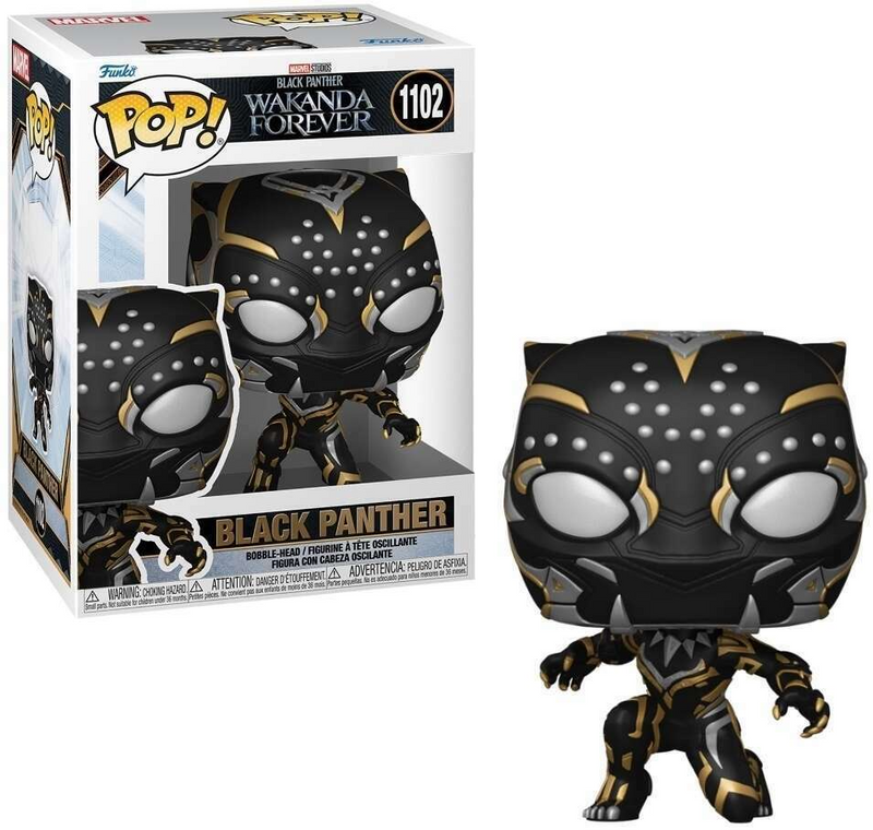 Black Panther: Wakanda Forever #1102 - Black Panther - Funko Pop! Marvel*