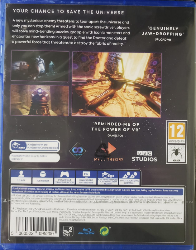 Doctor Who: The Edge Of Time (EUR)*