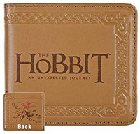 The Hobbit Movie Leather Bi-Fold Wallet (Brown, One Size)*