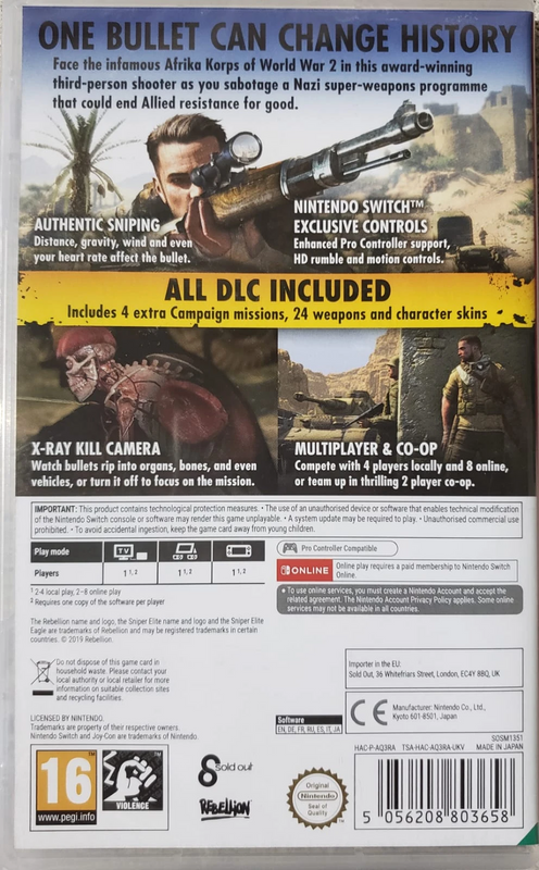 Sniper Elite III (3) Ultimate Edition (EUR)*