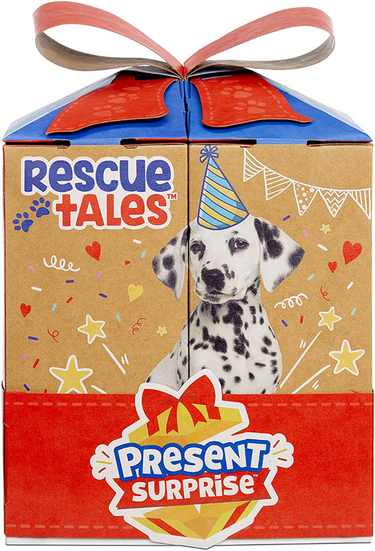 Little Tikes Rescue Tales Present Surprise Plush Pet Toy Dog*