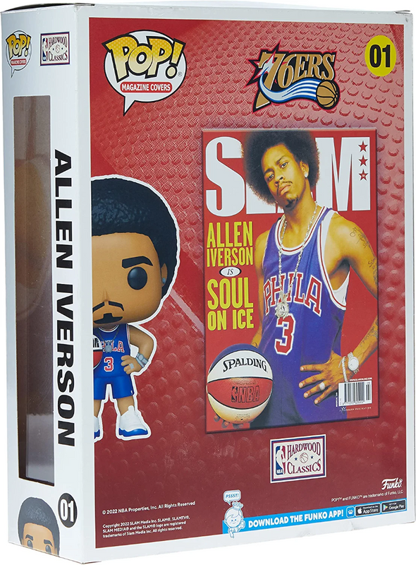 SLAM -01 Allen Iverson - Funko Pop! NBA Cover *